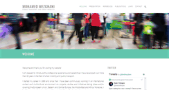 Desktop Screenshot of mohamedmezghani.com